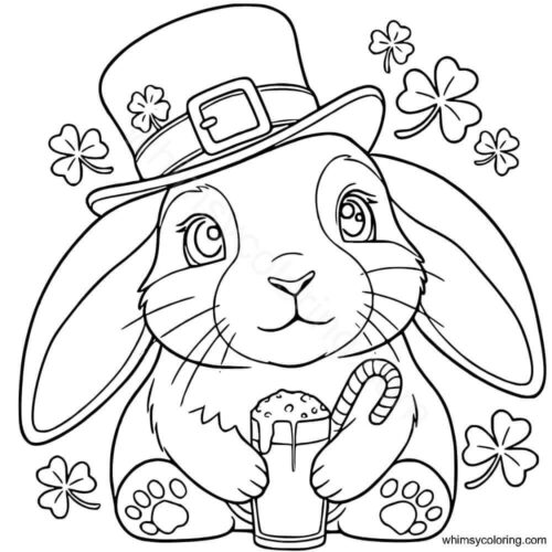 St Patty's Day coloring pages printable