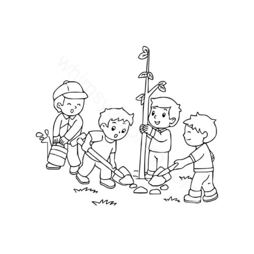 Arbor Day coloring pages printable Arbor Day coloring pages printable