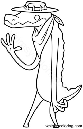 Chad from The Amazing Digital Circus coloring page Chad from The Amazing Digital Circus coloring page