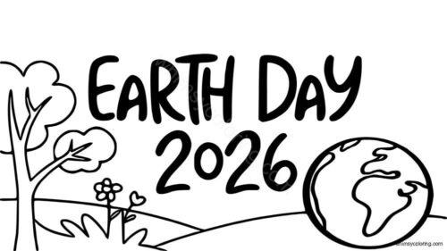 Earth Day 2026 coloring pages Earth Day 2026 coloring pages