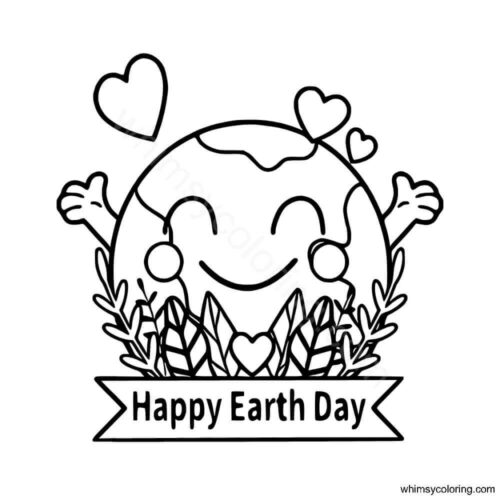 Earth Day coloring pages for preschoolers Earth Day coloring pages for preschoolers