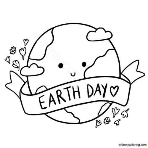 Earth coloring pages Earth coloring pages