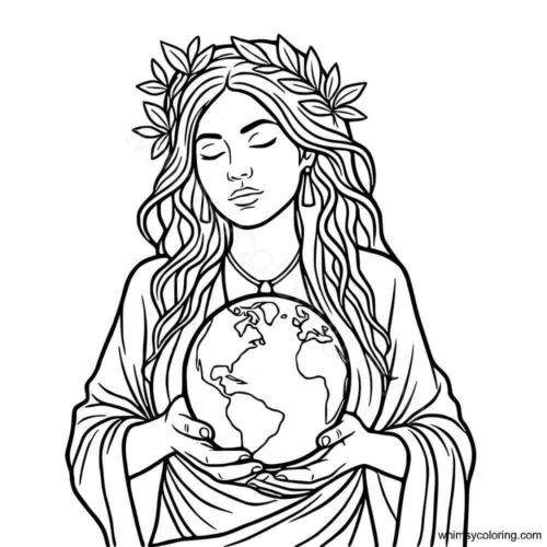 Mother Earth coloring pages Mother Earth coloring pages