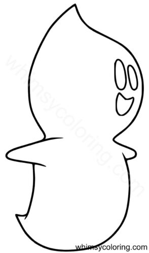 The Amazing Digital Circus coloring pages Ghostly The Amazing Digital Circus coloring pages Ghostly