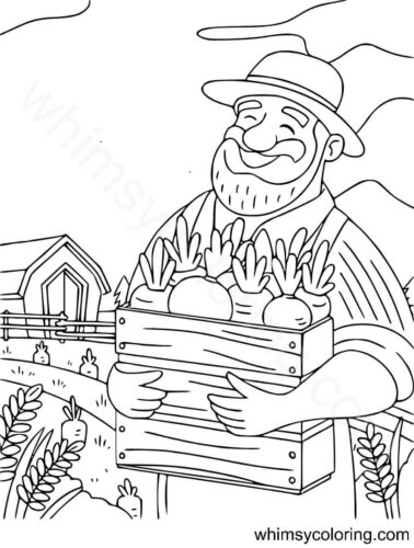 Cheerful farmer