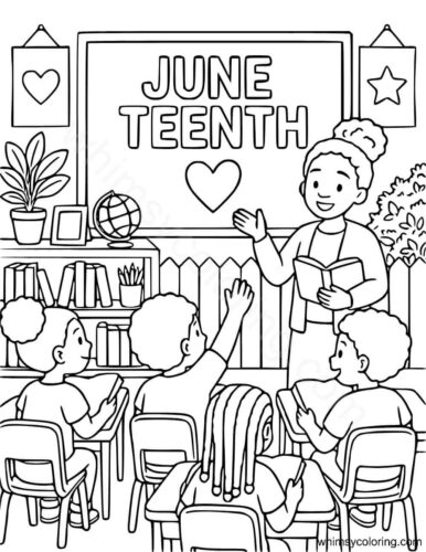 Juneteenth coloring pages for toddlers Juneteenth coloring pages for toddlers