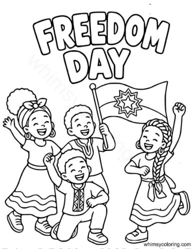 Juneteenth coloring pages printable Juneteenth coloring pages printable
