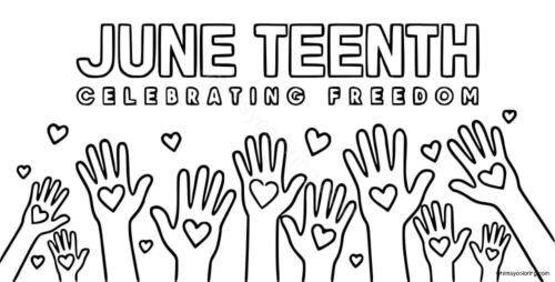 Juneteenth coloring sheets Juneteenth coloring sheets