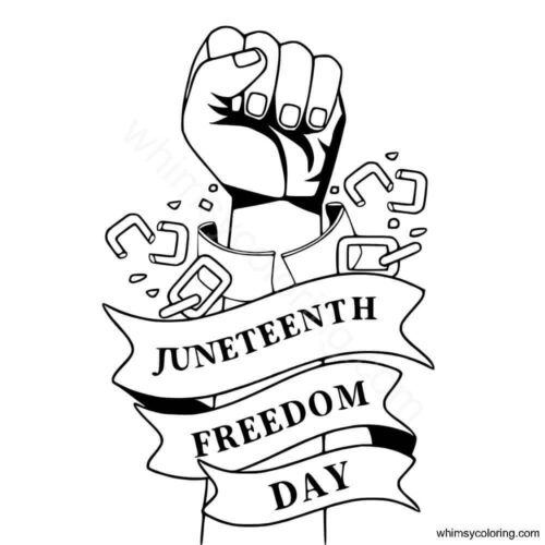 Juneteenth freedom day coloring pages Juneteenth freedom day coloring pages