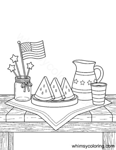4th of July coloring book 4th of July coloring book