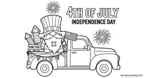4th of July coloring sheets 4th of July coloring sheets