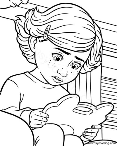 Bonnie Toy Story 5 coloring page Bonnie Toy Story 5 coloring page