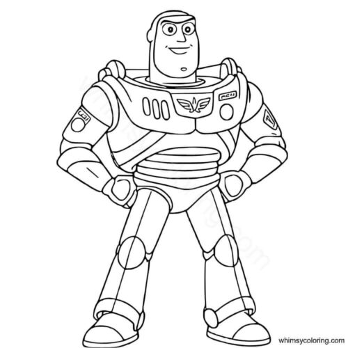 Buzz Lightyear coloring pages Toy Story 5 Buzz Lightyear coloring pages Toy Story 5