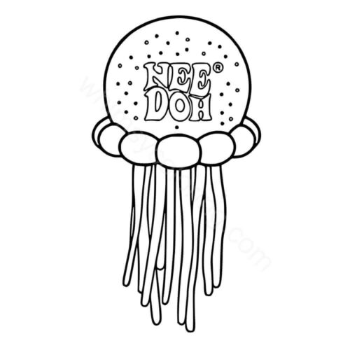 NeeDoh Jelly Squish coloring page