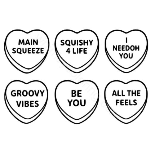 Needoh coloring pages Color Change Hearts