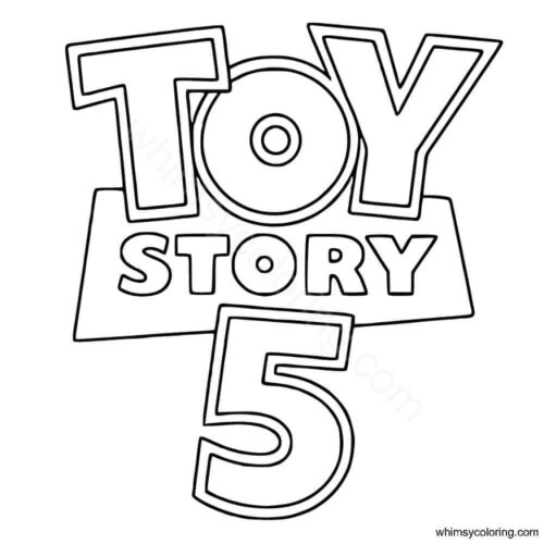 Toy Story 5 coloring pages PDF Toy Story 5 coloring pages PDF